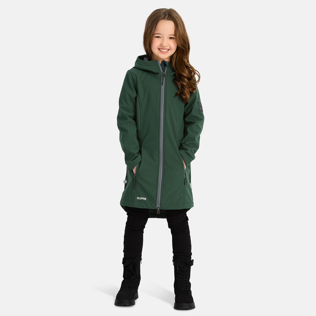 Mergaitiška Softshell prailginta striukė ANETA