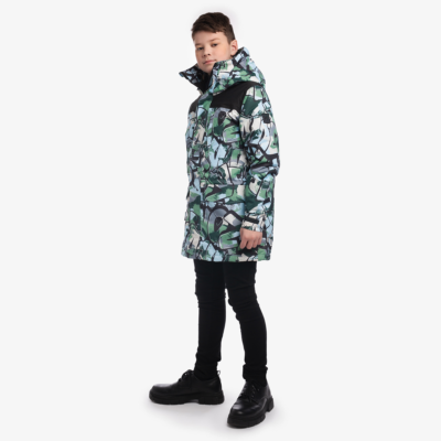 Forest green (patterned)