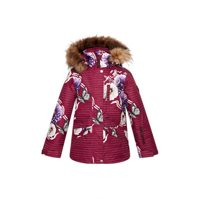 Burgundy (patterned)