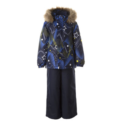 Dark blue (patterned)