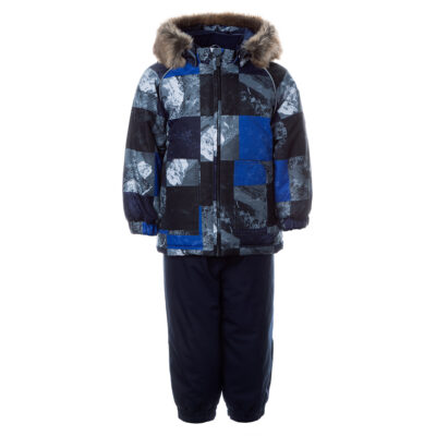 Blue (patterned)