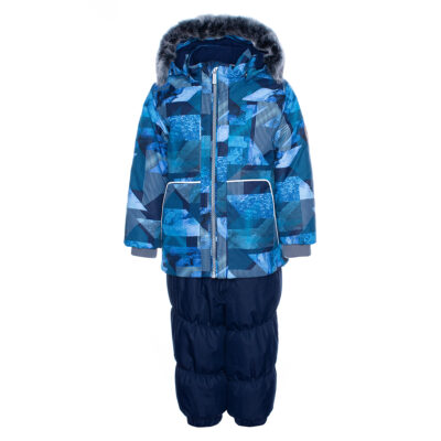 Dark blue (patterned)