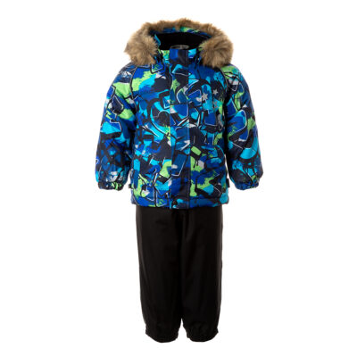 Blue (patterned)