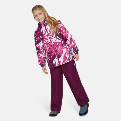 Burgundy (patterned)